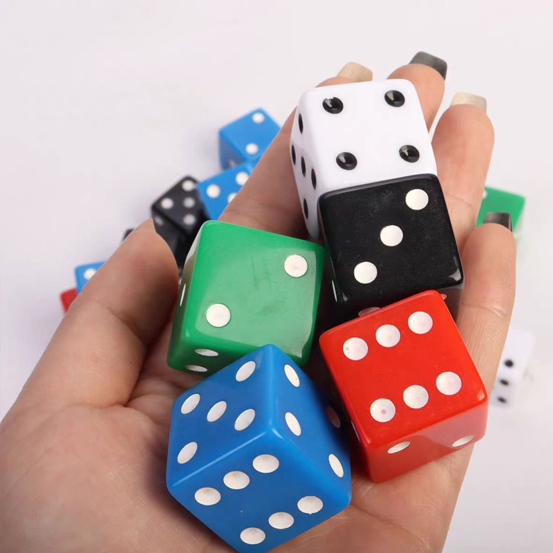Party Games No Supplies - D6 Square Dice Cubes 25MM with