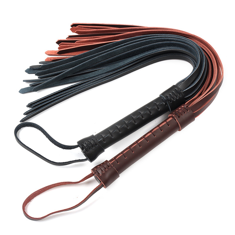 Party Games No Supplies - Erotic Leather Flogger BDSM Butt Whipping