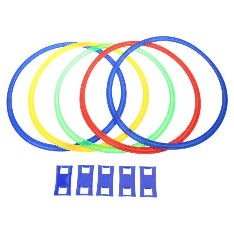 Party Games Physical - 54DA Indoor Jump Hoops Set Family
