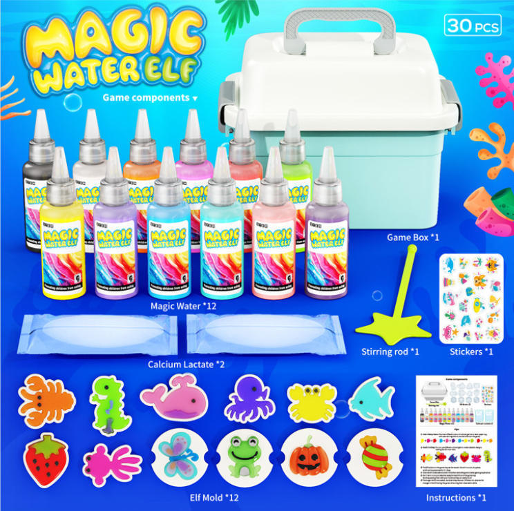 Games Garden Party - Magic Gel Water Beads Toy: 12-Pack