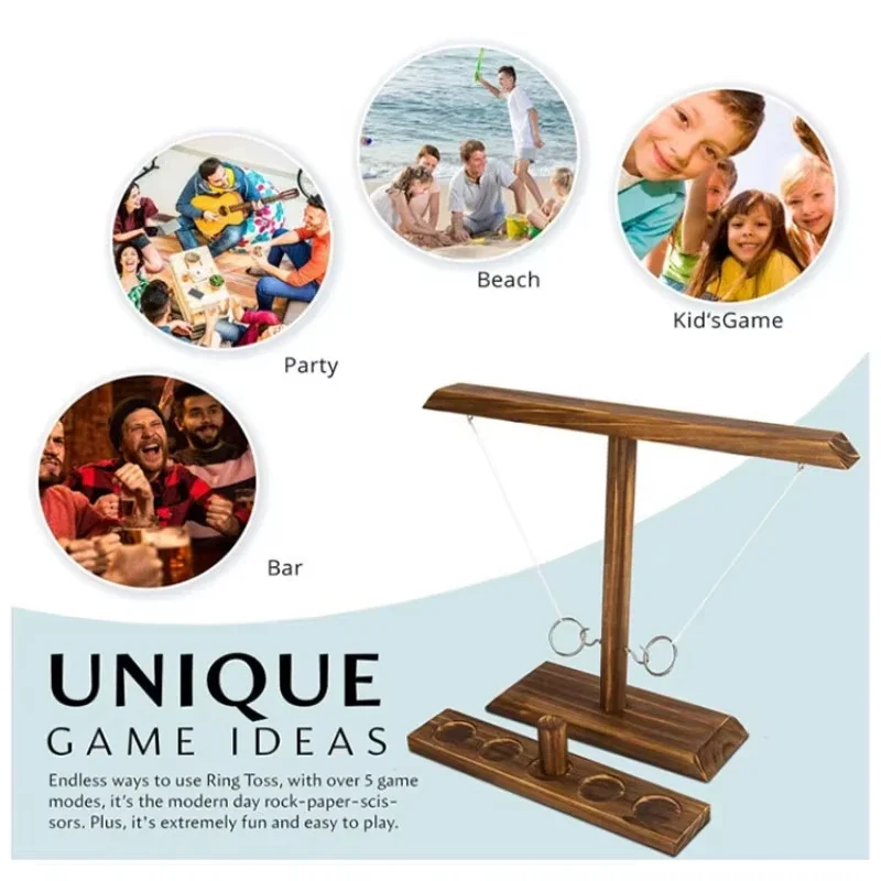 Party Games Adults Drinking - Ring Toss Games for Kids Adults