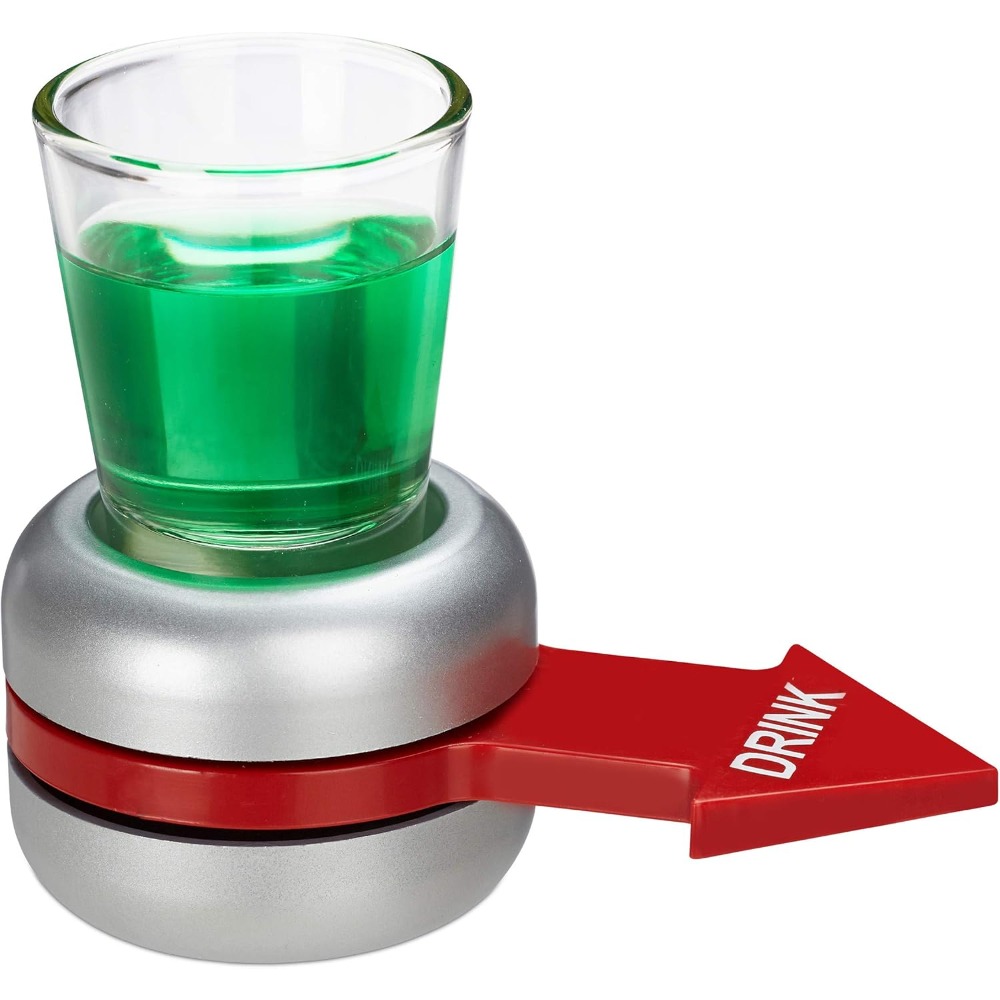 Party Games Adults Drinking - Relaxdays Drinking Game, Spin The Bottle