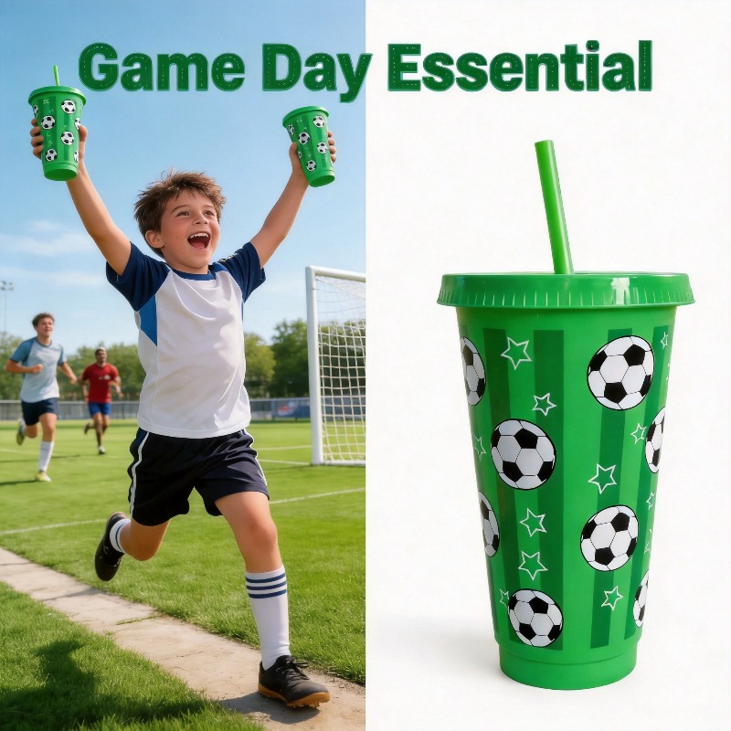 Party Games Adults Drinking - 6/12Pcs 710ML Football Themed Water Cup