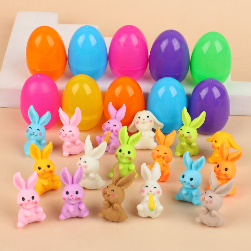 24Pcs Easter Egg With Rabbit F - Party Games No Supplies ulasan dan harga