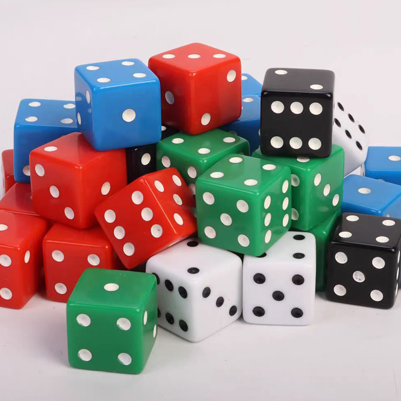 D6 Square Dice Cubes 25MM with - Party Games No Supplies ulasan dan harga