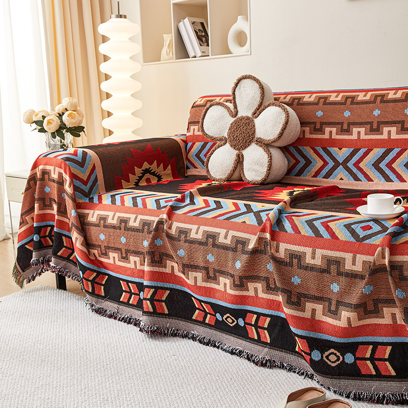 Bohemian Style Sofa Cover Ins  - Washer Toss Set ulasan dan harga