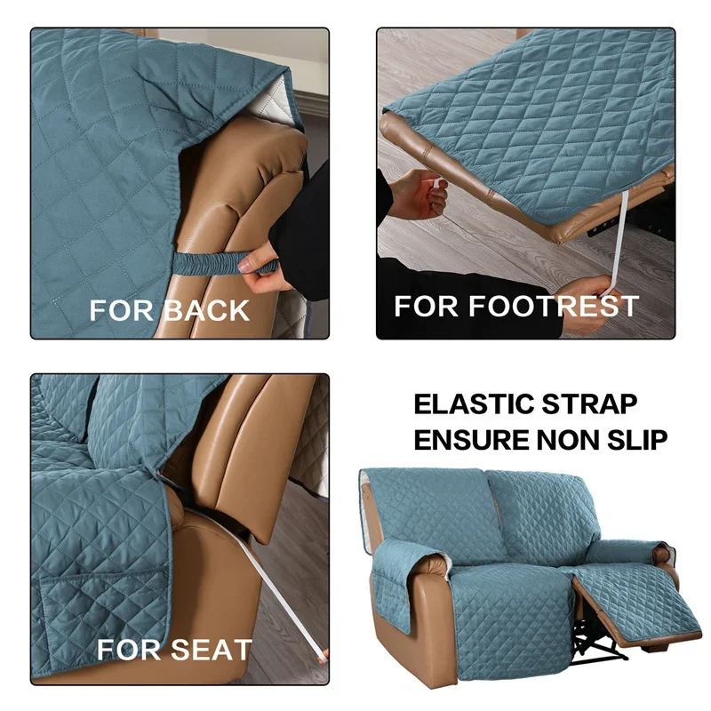 1/2/3 Seater Recliner Sofa Cov - Washer Toss Set ulasan dan harga