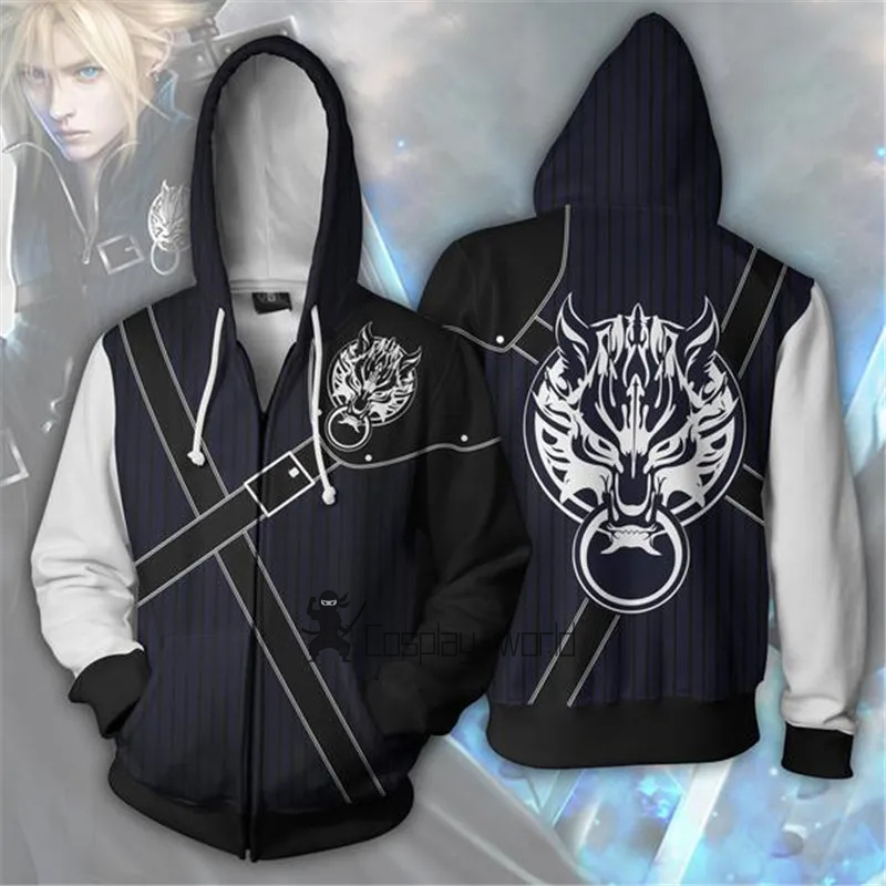 Final Fantasy Cosplay Hoodie Z - Party Games Groups ulasan dan harga