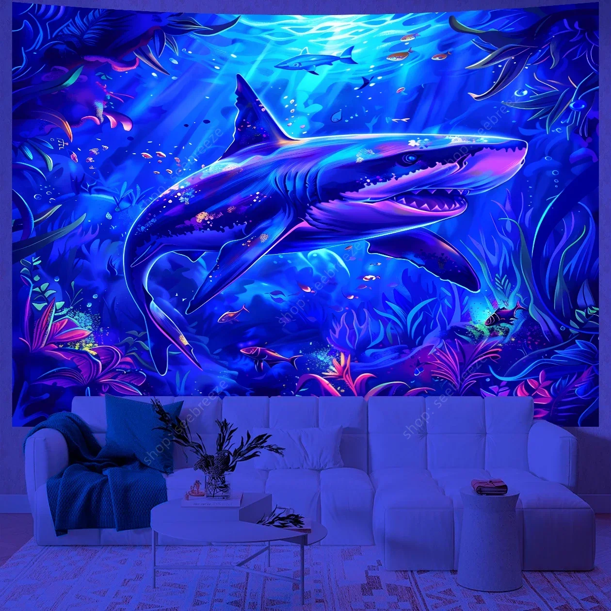 Animal UV Reactive Tapestry Ps - Washer Toss Set ulasan dan harga