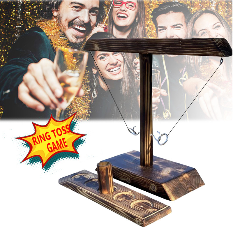Ring Toss Games for Kids Adult - Party Games Adults Drinking ulasan dan harga