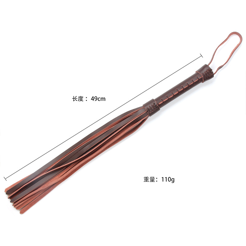 Erotic Leather Flogger BDSM Bu - Party Games No Supplies ulasan dan harga