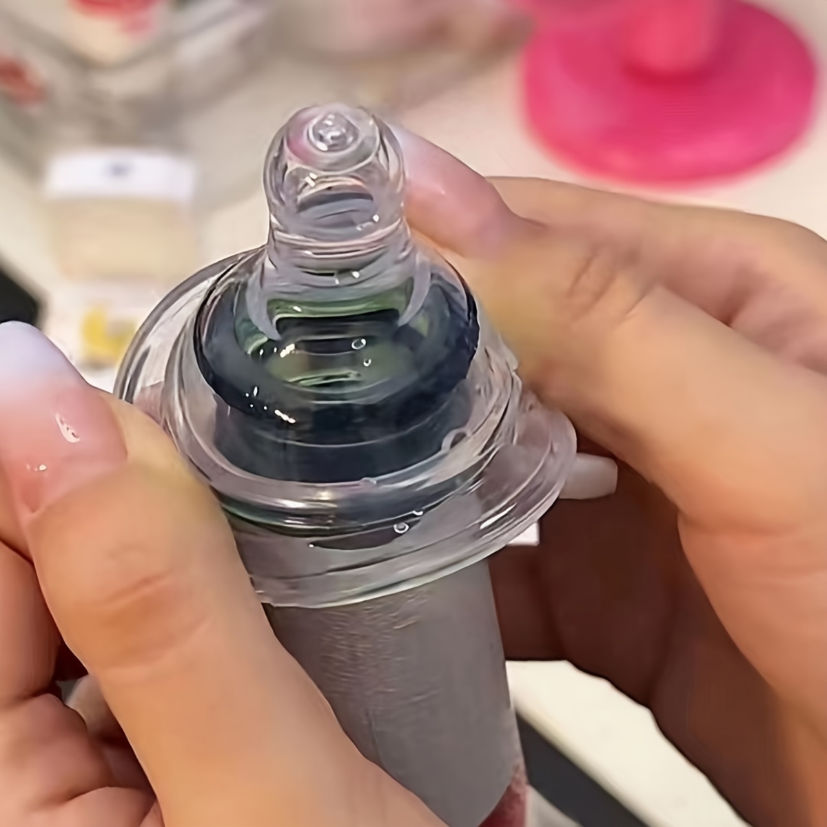 yesSilicone Nipple Bottle Caps - Party Games Adults Drinking ulasan dan harga