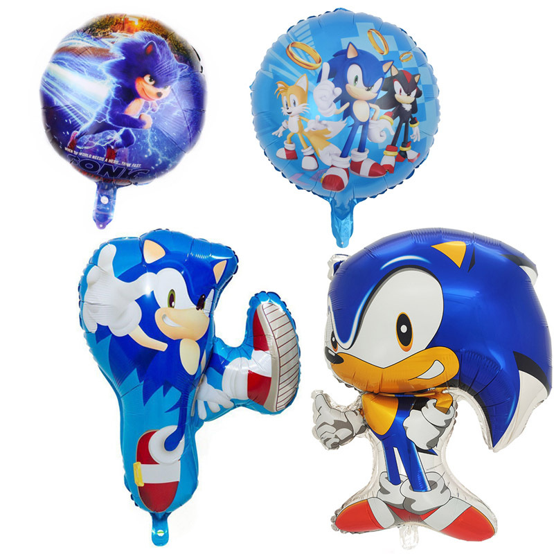 Cartoon Blue Flashing the Hedg - Party Games No Supplies ulasan dan harga