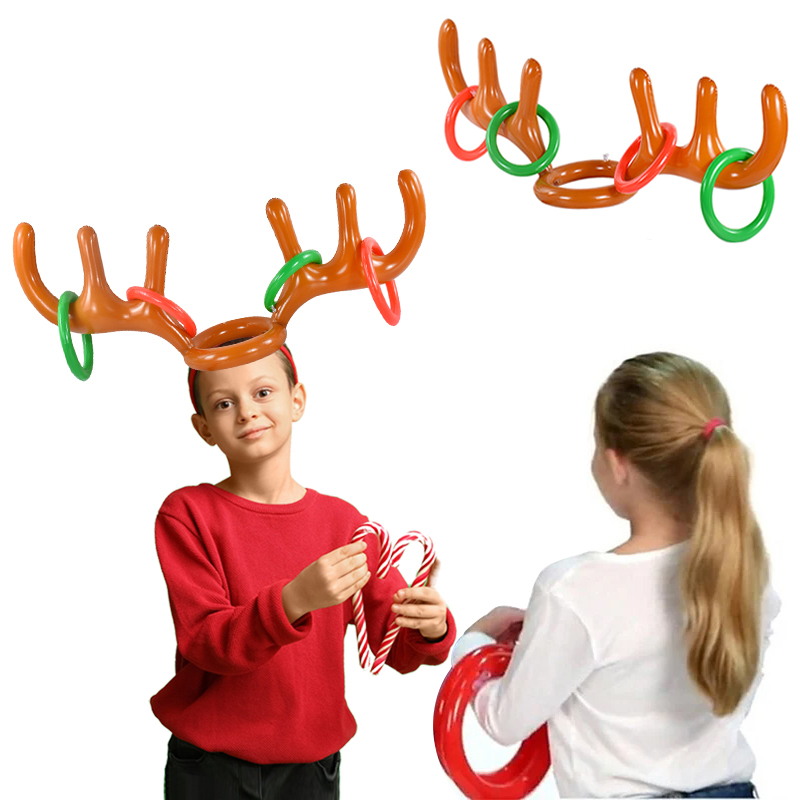 1/3Set Christmas Game Inflatab - Party Games No Supplies ulasan dan harga
