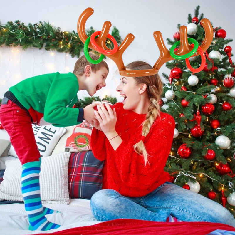 1/3Set Christmas Game Inflatab - Party Games No Supplies ulasan dan harga