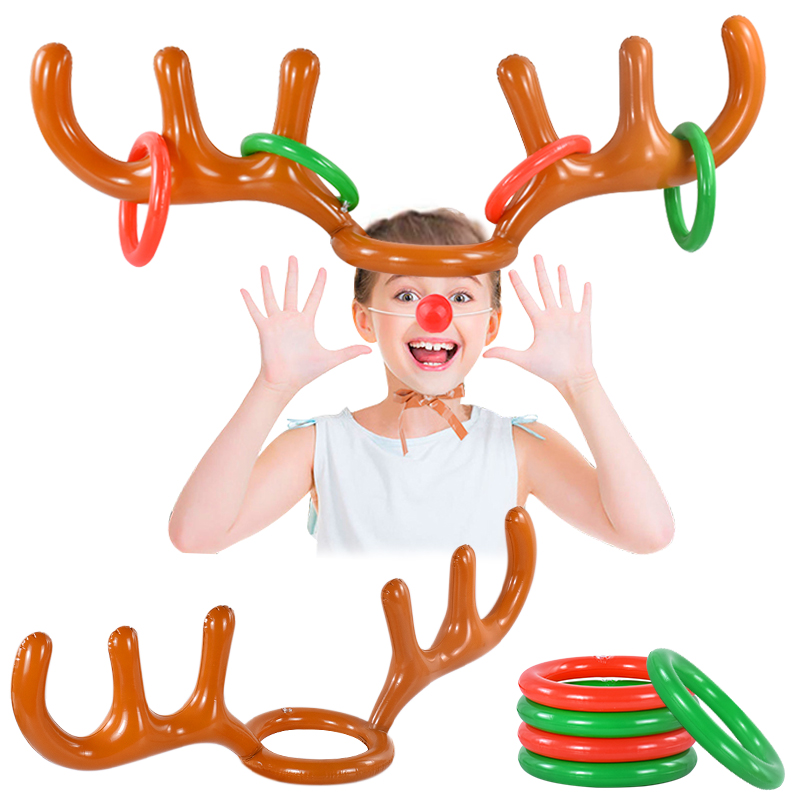 1/3Set Christmas Game Inflatab - Party Games No Supplies ulasan dan harga