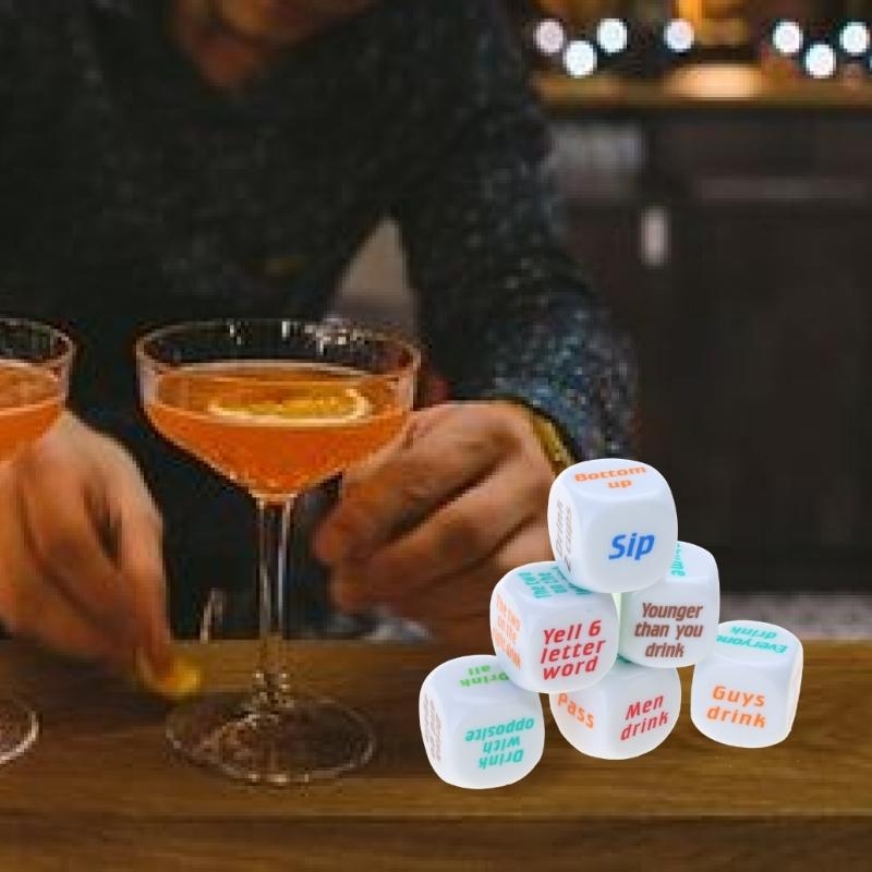   6Pcs 25mm Adult Drinking Par - Party Games Adults Drinking ulasan dan harga