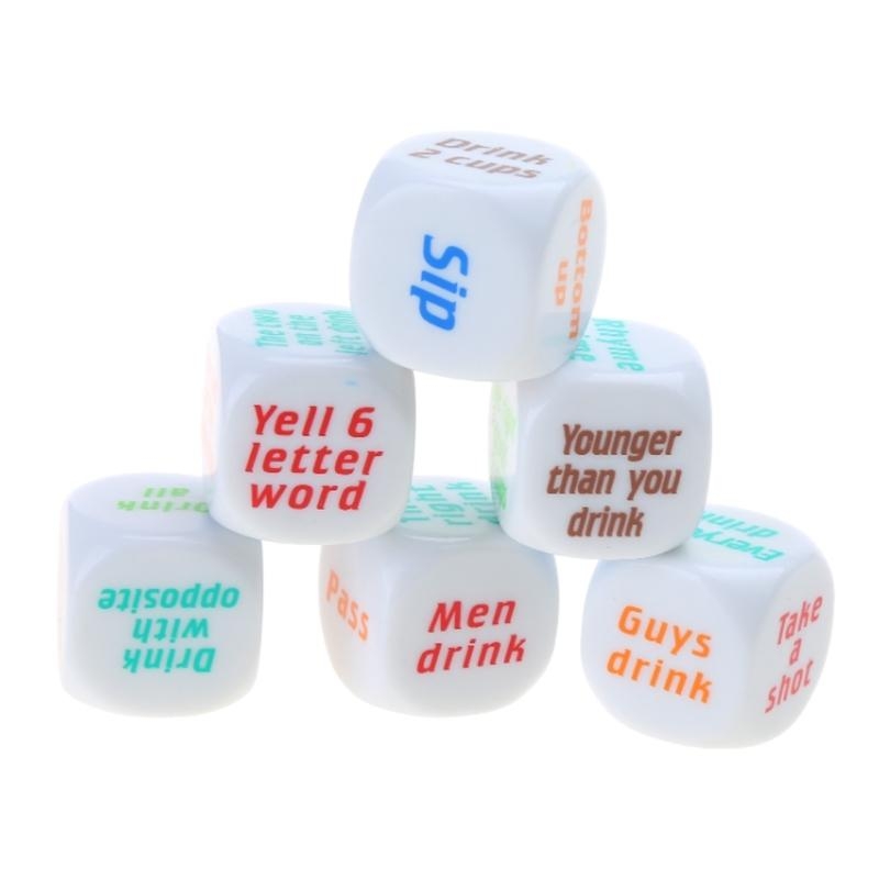   6Pcs 25mm Adult Drinking Par - Party Games Adults Drinking ulasan dan harga