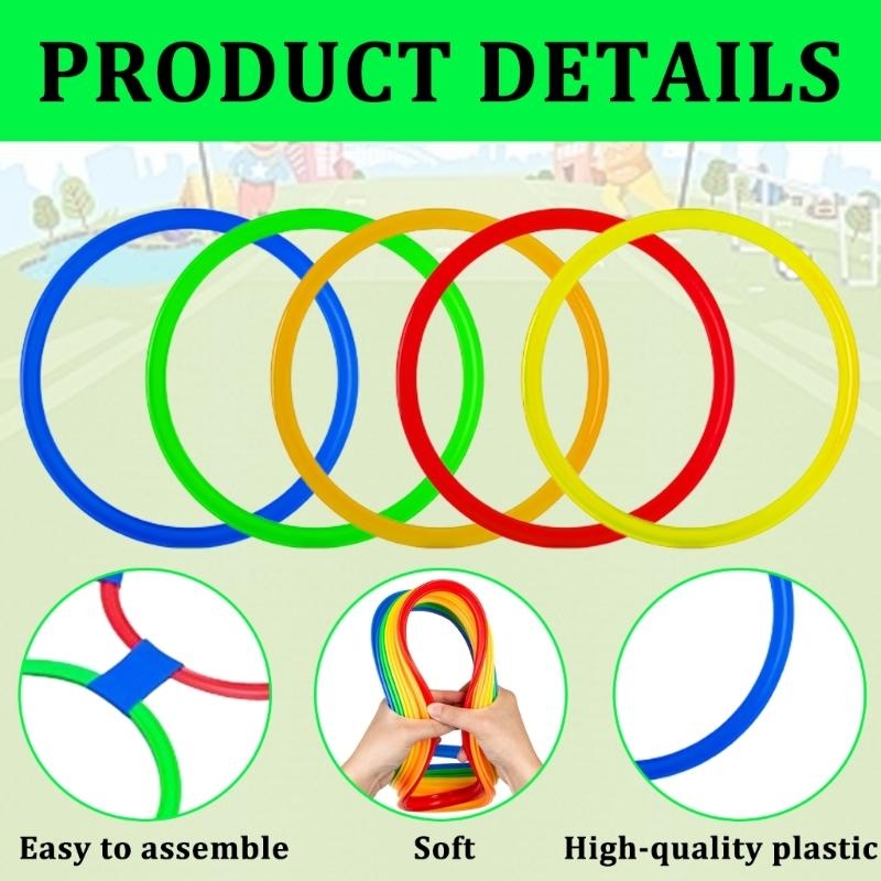  Jumping Hoop Set Outdoor Phys - Party Games Physical ulasan dan harga