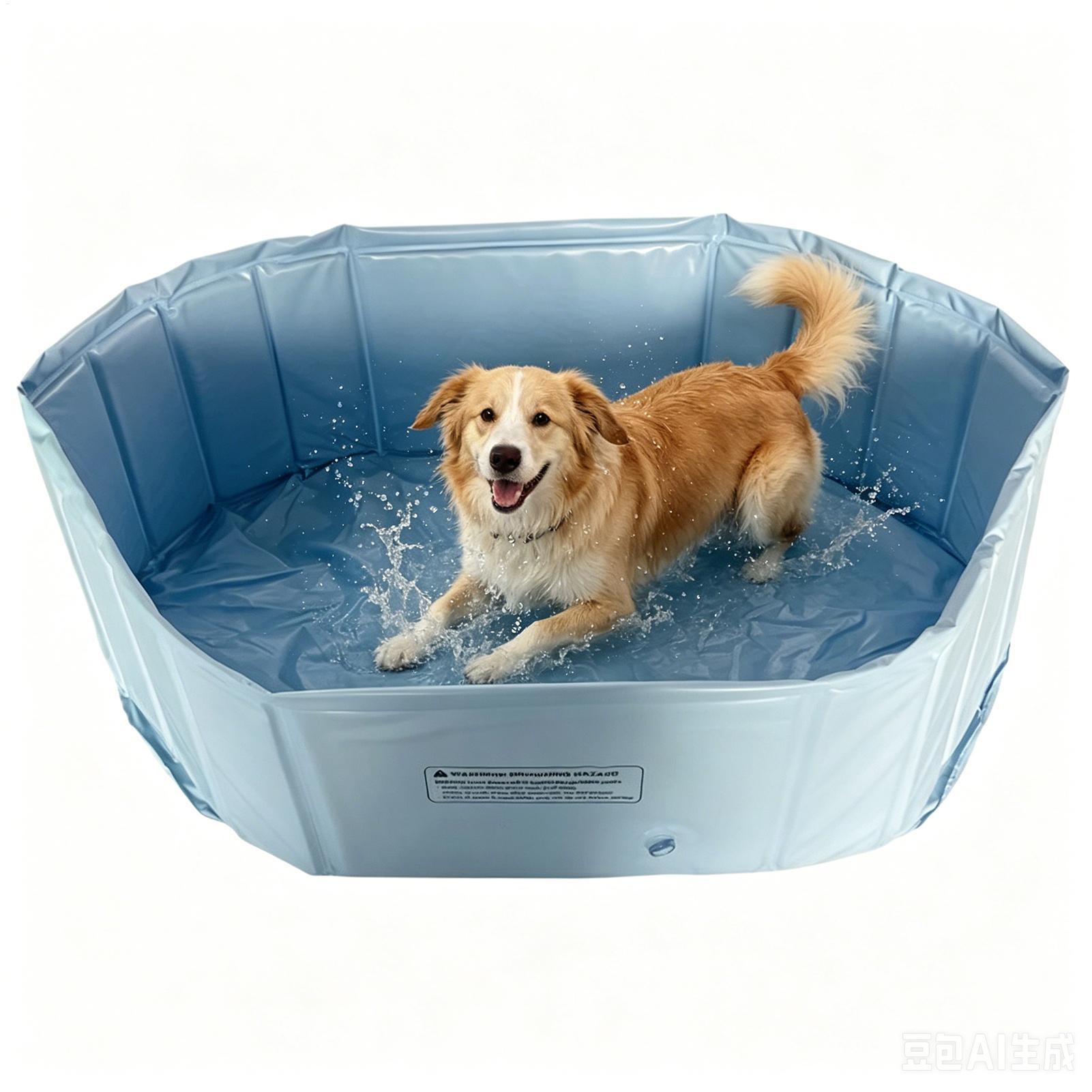 Outdoor Foldable Pet Swimming  - Games Garden Party ulasan dan harga