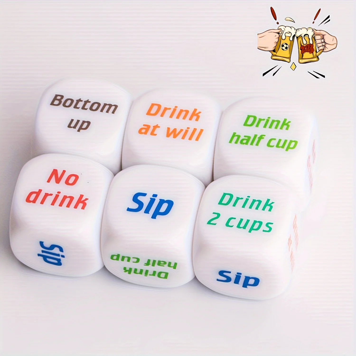 Adult Party Instruction Dice S - Party Games Adults Drinking ulasan dan harga