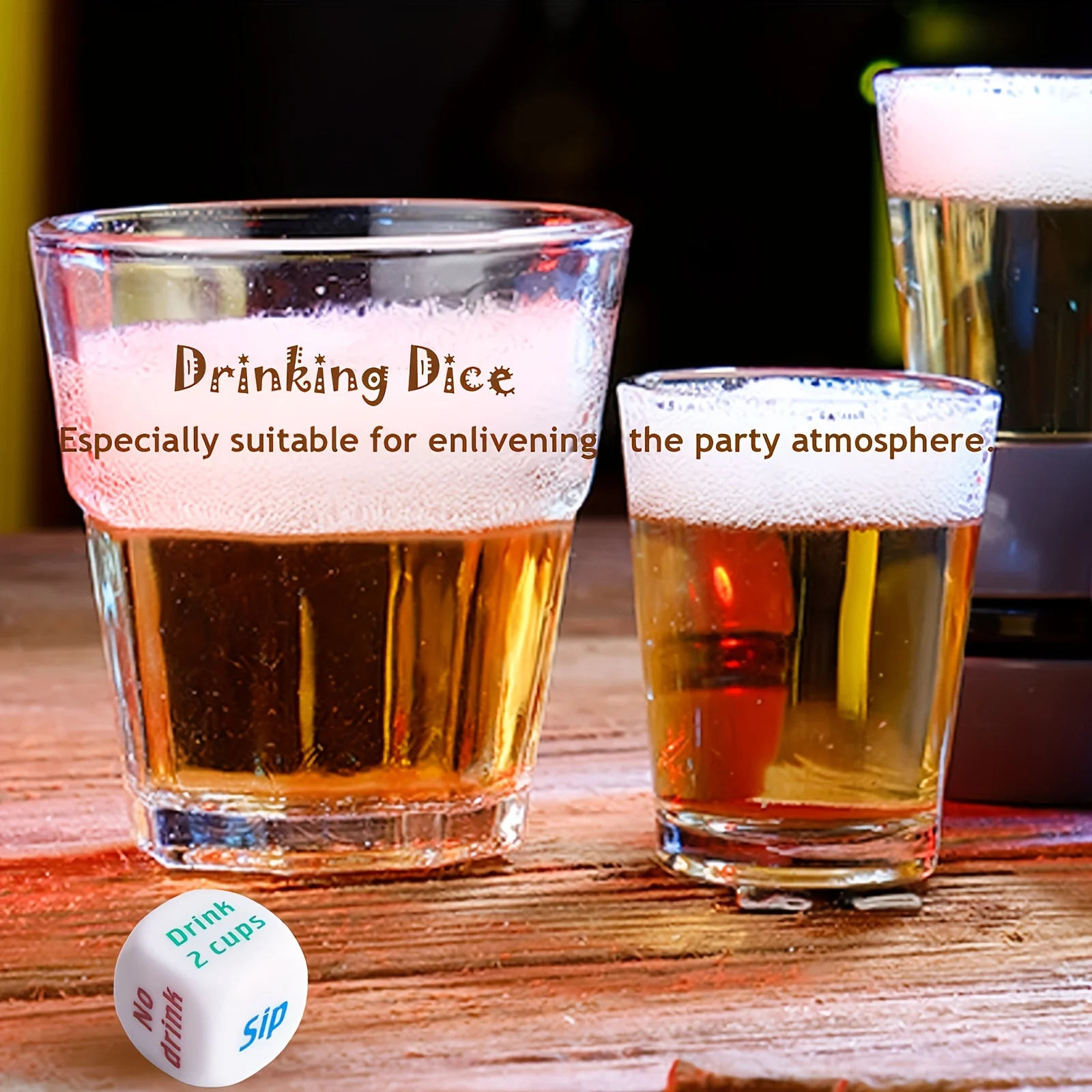 Adult Party Instruction Dice S - Party Games Adults Drinking ulasan dan harga