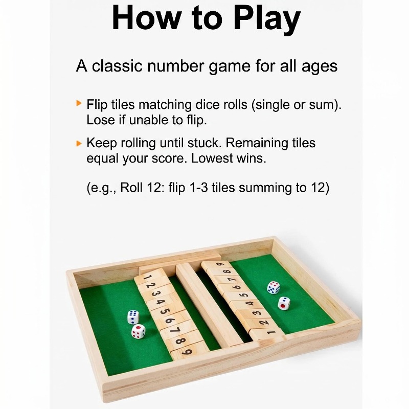 Arithmetic Dice Board Game9/12 - Party Games Adults Drinking ulasan dan harga