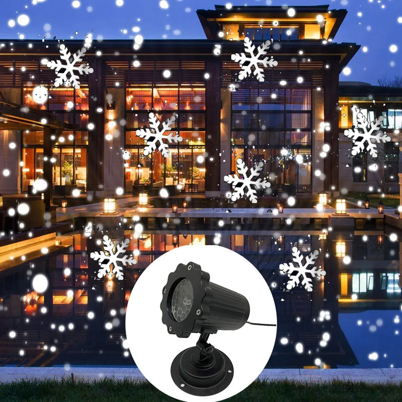 Christmas Snowflake Laser Ligh - Games Garden Party ulasan dan harga