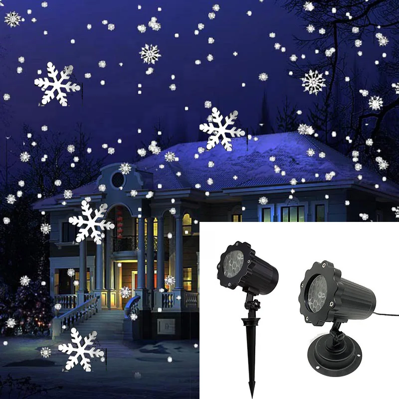 Christmas Snowflake Laser Ligh - Games Garden Party ulasan dan harga