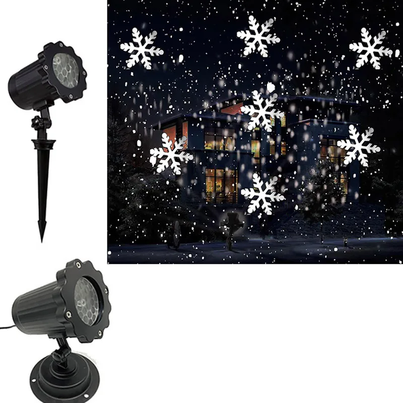 Christmas Snowflake Laser Ligh - Games Garden Party ulasan dan harga