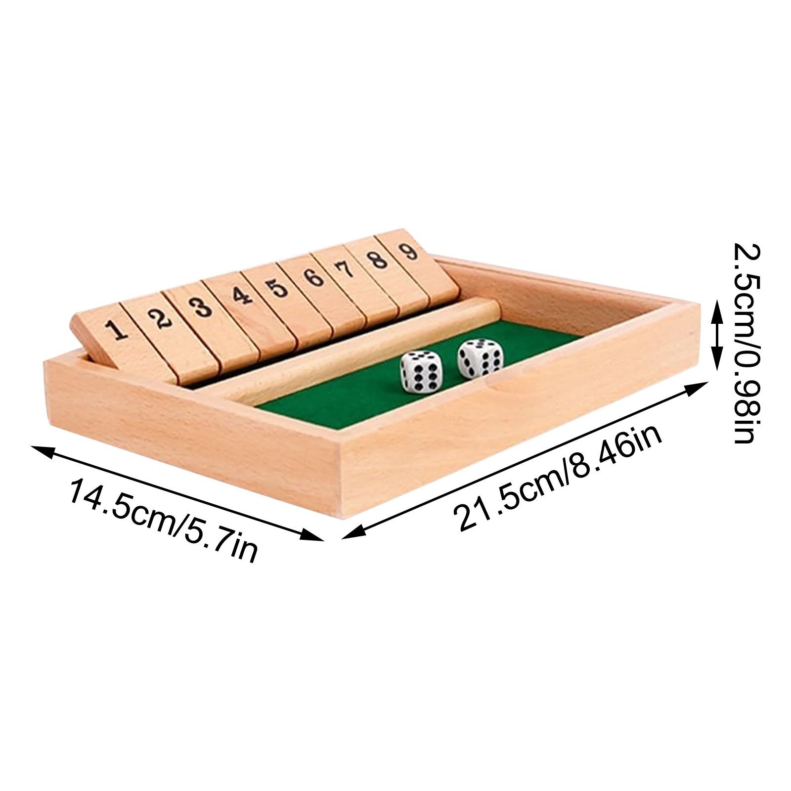 Deluxe Four Sided 9 Numbers Sh - Party Games Adults Drinking ulasan dan harga