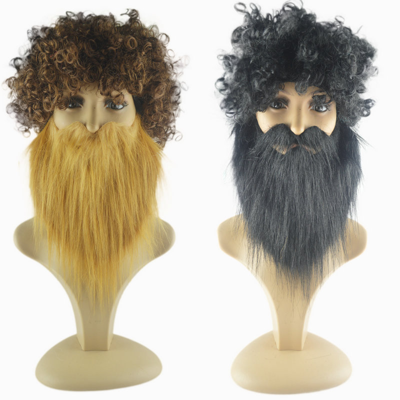 Fake Beards Funny Costume Part - Party Games No Supplies ulasan dan harga