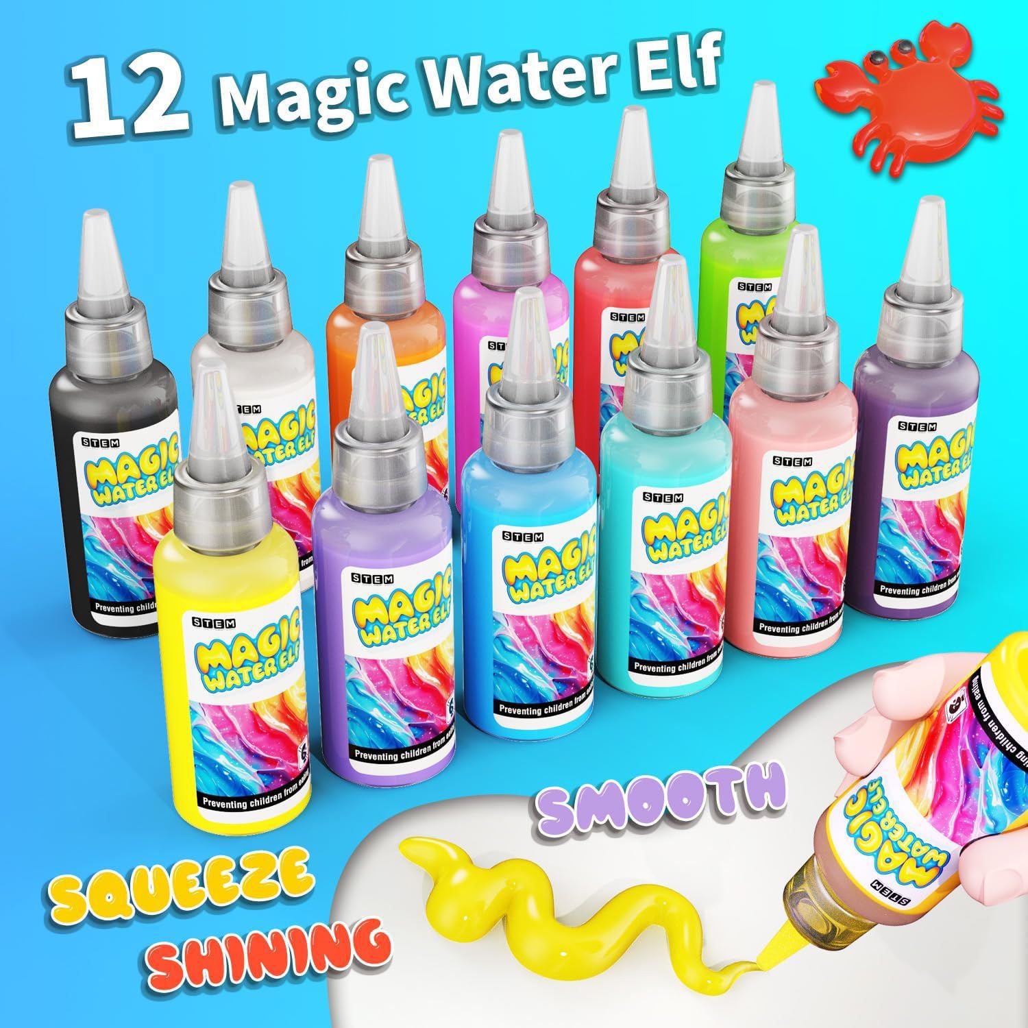 Magic Gel Water Beads Toy: 12- - Games Garden Party ulasan dan harga