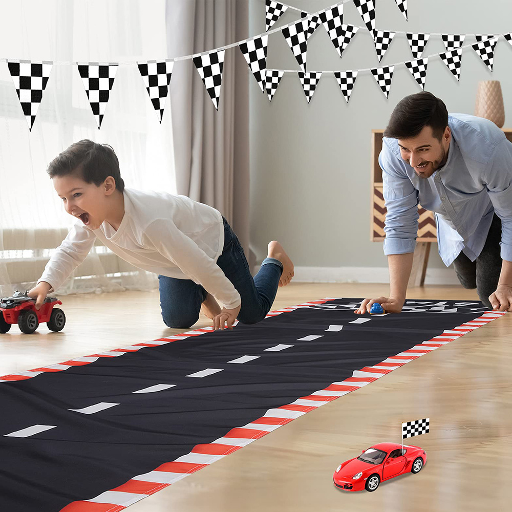 Racing Car Long Racetrack Floo - Party Games No Supplies ulasan dan harga