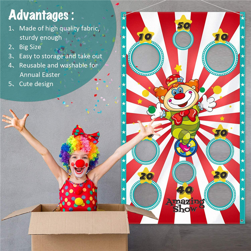 Fun Bean Bag Toys Game Banner  - Party Games Physical ulasan dan harga