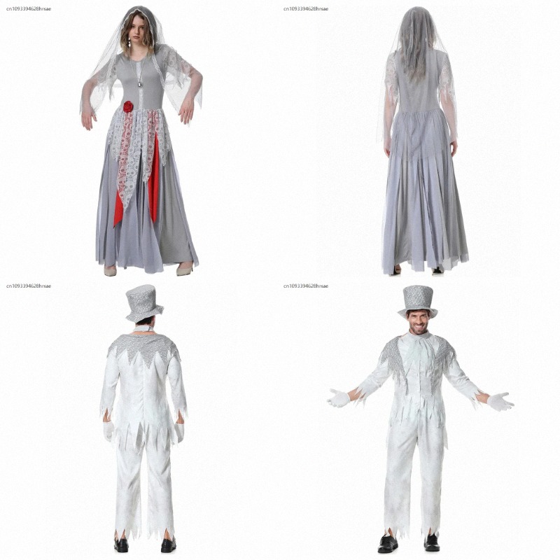 Couple Ghost Wedding Suit Hall - Zombie Party Games For Adults ulasan dan harga