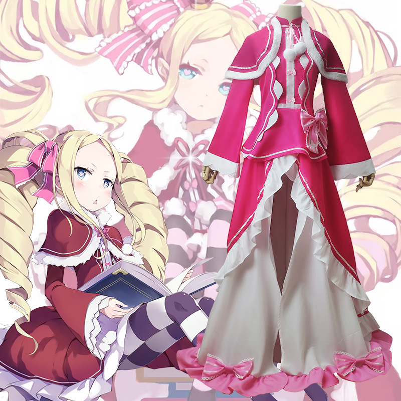 Anime Re Zero Beatrice Cosplay - Party Games Kit ulasan dan harga