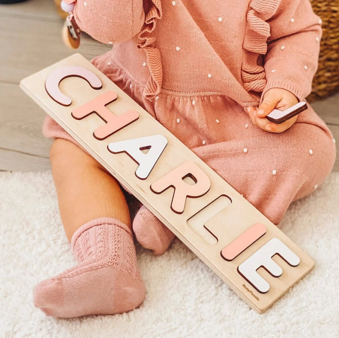 Personalized Name Puzzle With  - Party Games Baby Shower ulasan dan harga