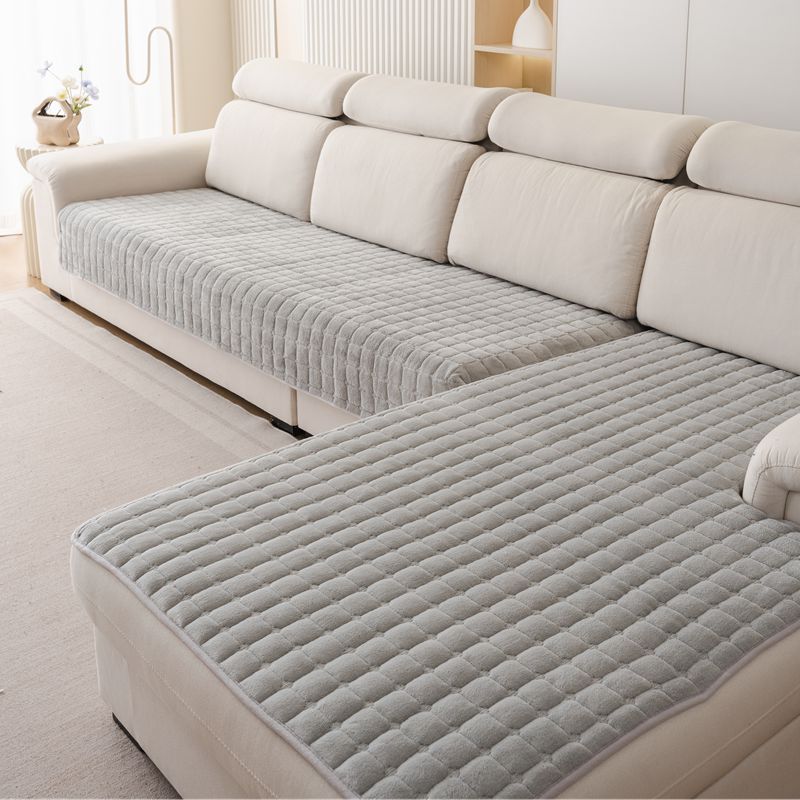 Plush Plaid Sofa Cushion Non-S - Washer Toss Set ulasan dan harga
