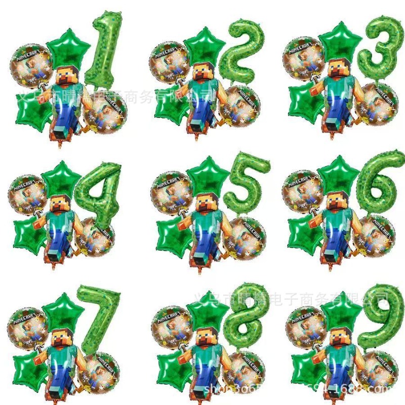 Game Minecrafts Series Balloon - Party Games No Supplies ulasan dan harga