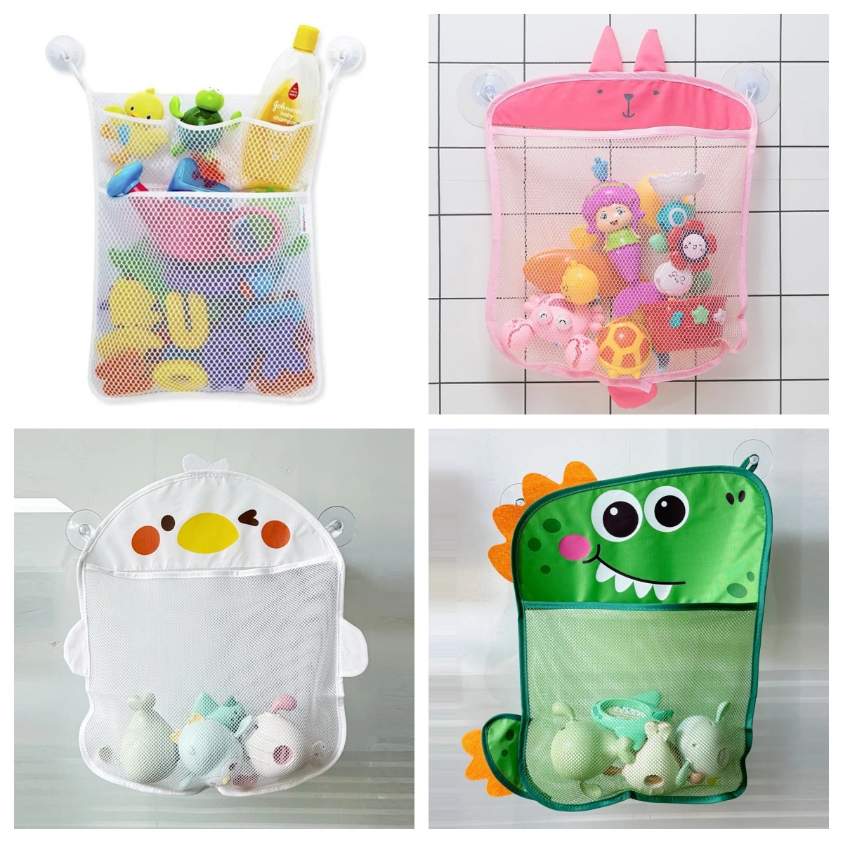 Baby Bathroom Mesh Bag Cartoon - Party Games Baby Shower ulasan dan harga