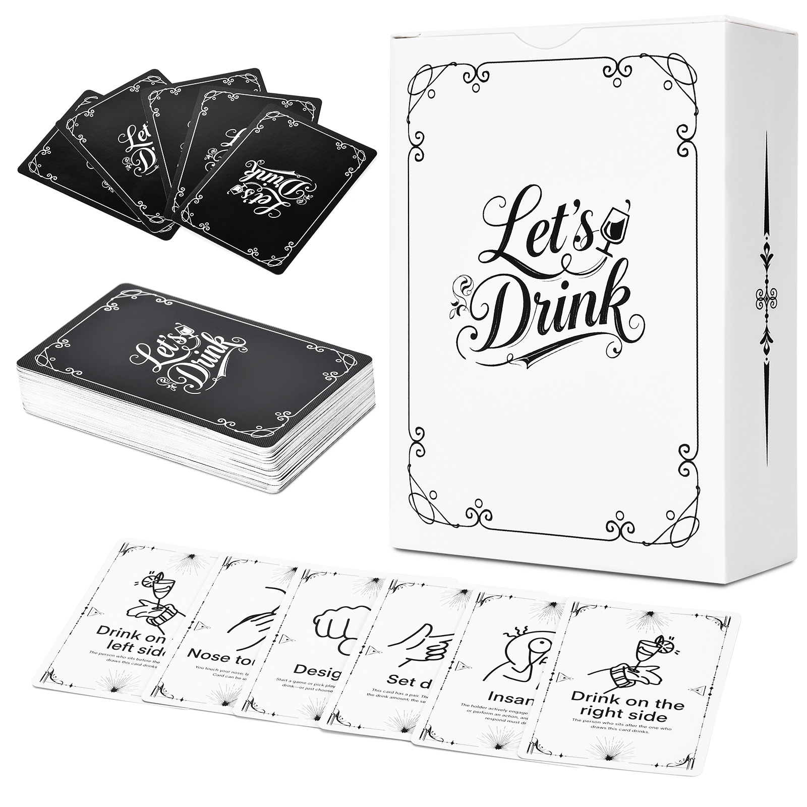 Adult Drinking Game Cards – 52 - Party Games Adults Drinking ulasan dan harga