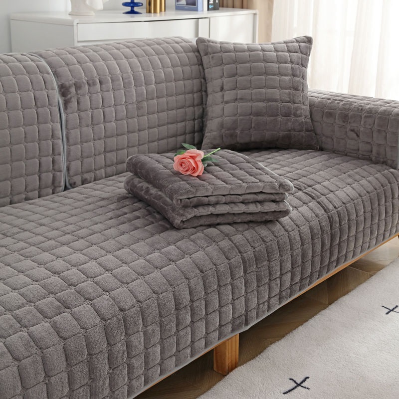 Velvet Sofa Cover Universal Pl - Washer Toss Set ulasan dan harga