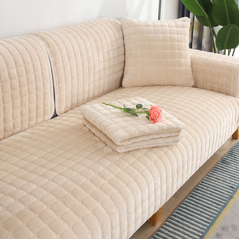 Velvet Sofa Cover Universal Pl - Washer Toss Set ulasan dan harga