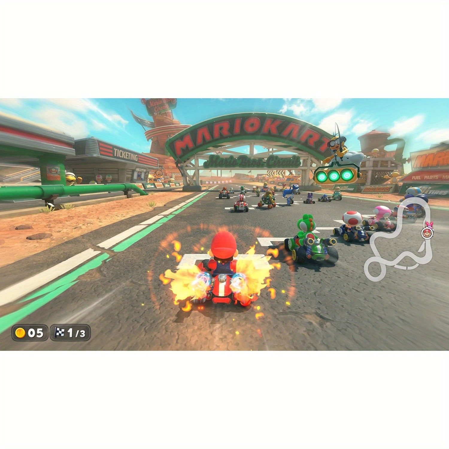 Mario Kart World Physical Vide - Party Games Physical ulasan dan harga