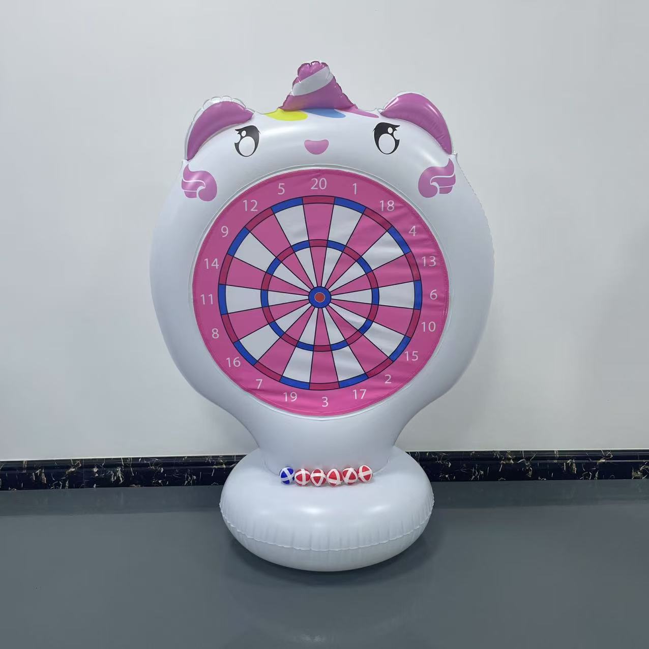Inflatable Unicorn Throwing Ga - Games Garden Party ulasan dan harga