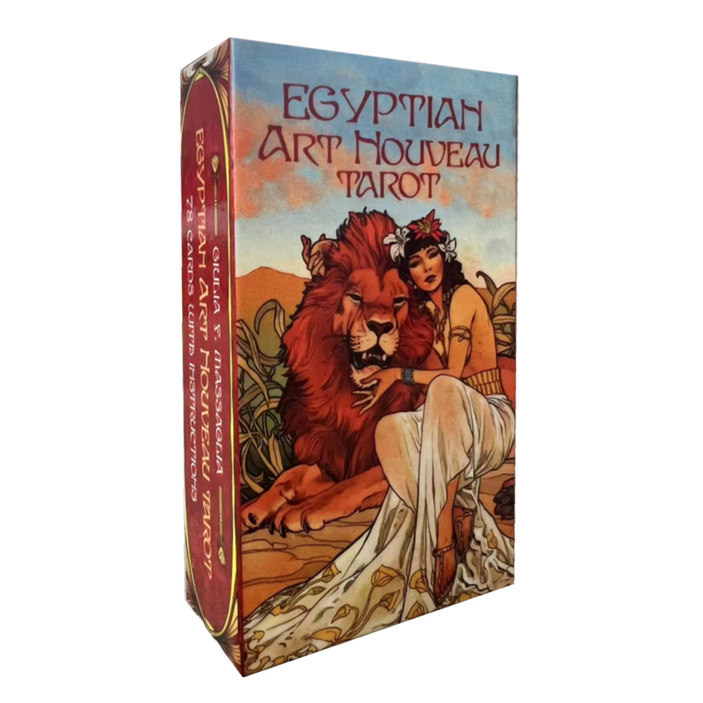 Egyptian Art Nouveau Tarot car - Party Games Meaning ulasan dan harga